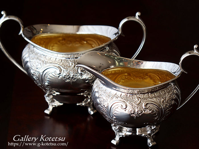 antique silver tea set AeB[NVo[@eB[Zbg