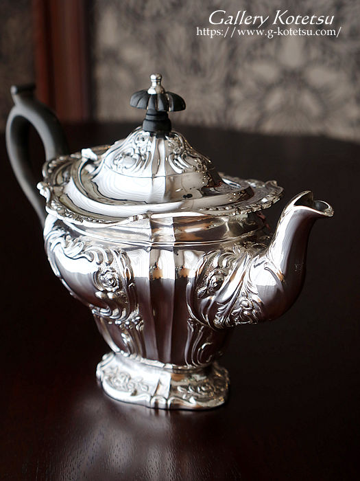 antique silver tea pot AeB[NVo[@eB[|bg