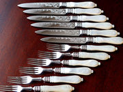AeB[NVo[eB[Zbg antique silver teaset