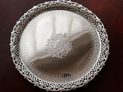 Vo[T@ antique silver salver