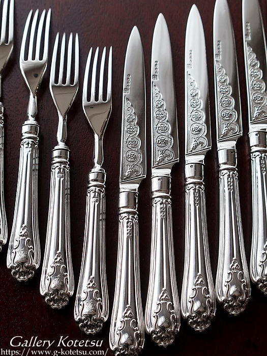 antique silver dessert cutlery AeB[NVo[@fU[gJg[