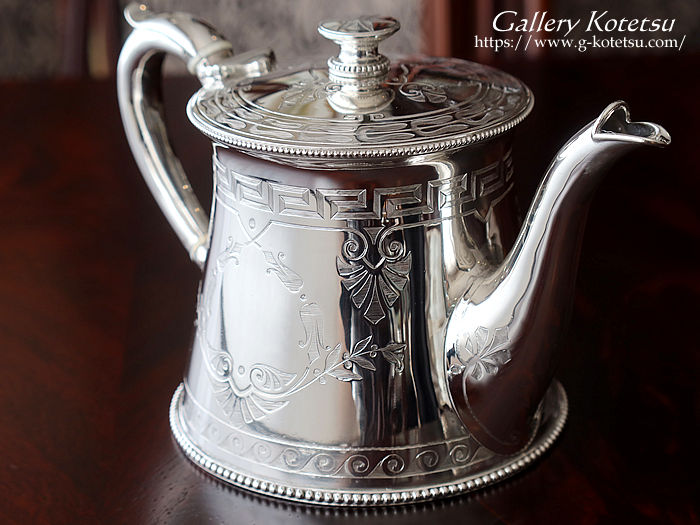 antique silver tea pot AeB[NVo[@eB[|bg