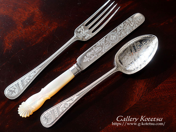 antique silver cutlery AeB[NVo[