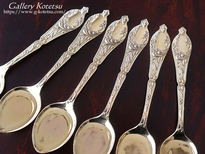 antique silver tea spoon AeB[NVo[@Xv[