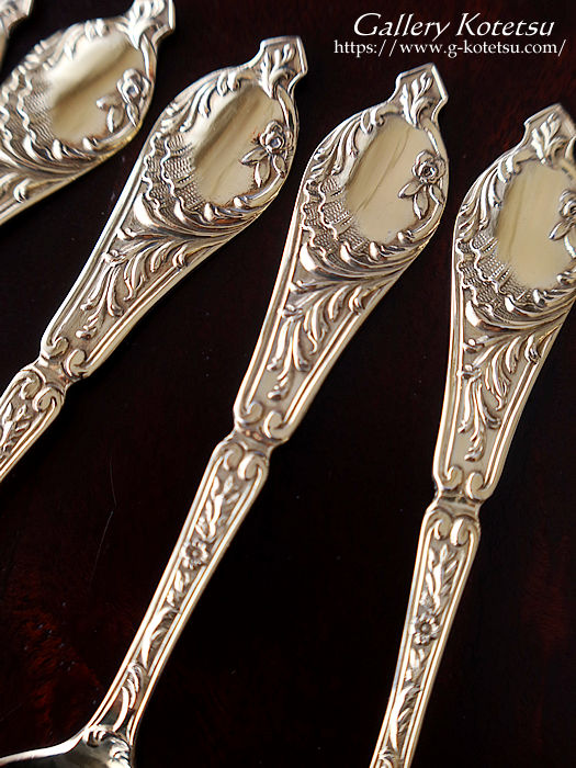 antique silver tea spoon AeB[NVo[@Xv[