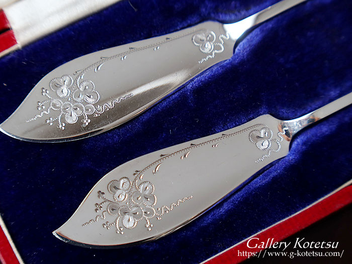 antique silver butter knife AeB[NVo[