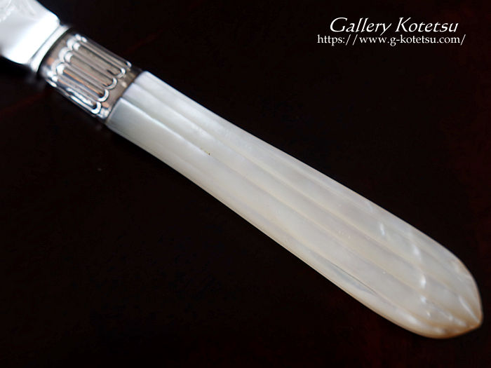 antique silver butter knife AeB[NVo[