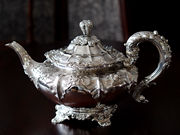 AeB[NVo[eB[Zbg antique silver teaset