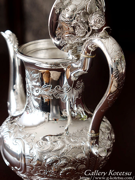 antique silver tea pot AeB[NVo[@eB[|bg