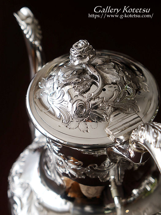 antique silver tea pot AeB[NVo[@eB[|bg