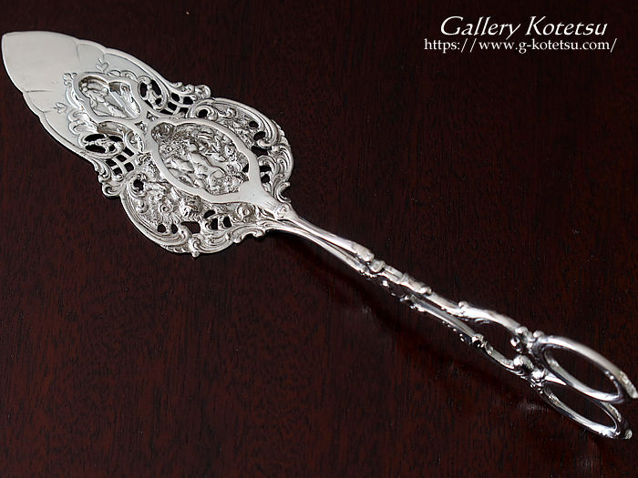 antique silver tong AeB[NVo[@gO