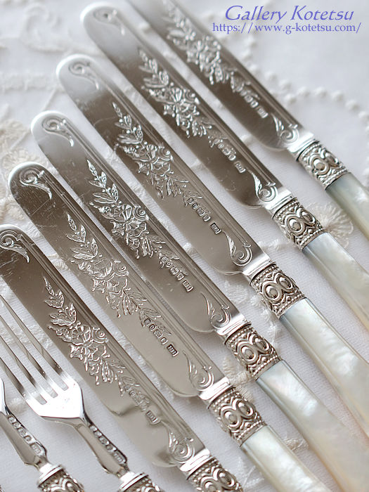 antique silver dessert cutlery アンティークシルバー　デザートカトラリー