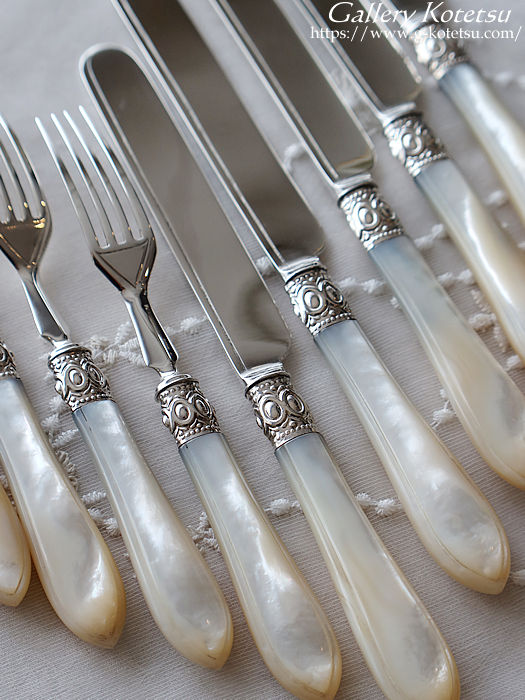 antique silver dessert cutlery AeB[NVo[@fU[gJg[