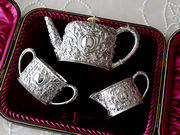 AeB[NVo[eB[Zbg antique silver teaset