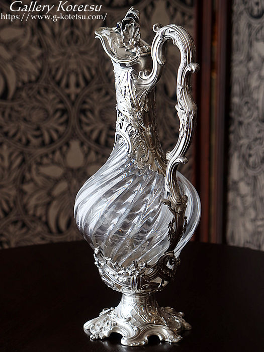 antique silver claret jug AeB[NVo[@NbgWO