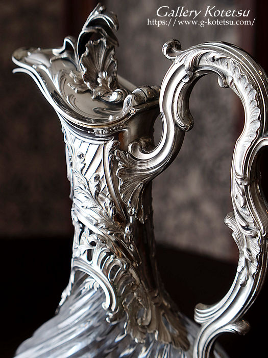 antique silver claret jug アンティークシルバー　クラレットジャグ