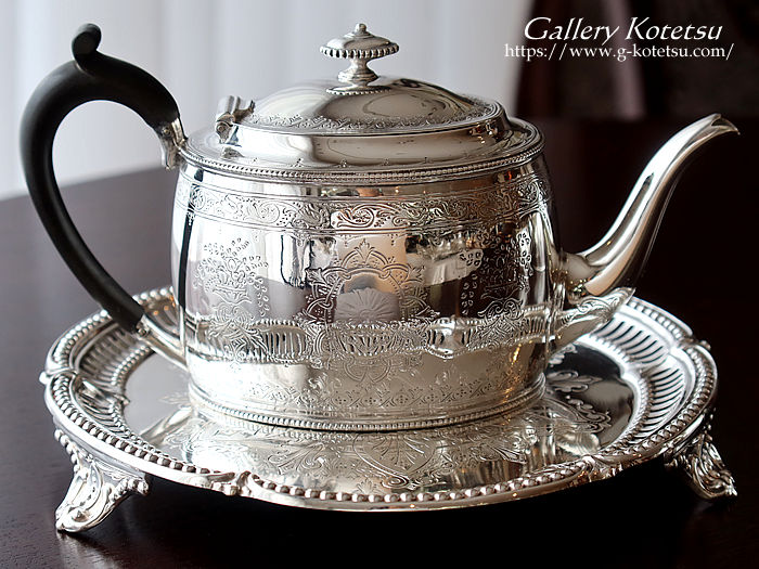 antique silver tea set AeB[NVo[@eB[Zbg