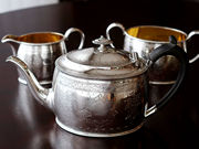 AeB[NVo[eB[Zbg antique silver teaset