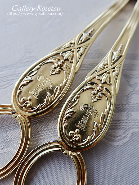 antique silver dessert cutlery