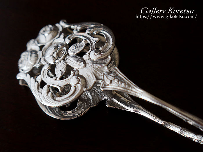 antique silver cake tong AeB[NVo[@P[LgO