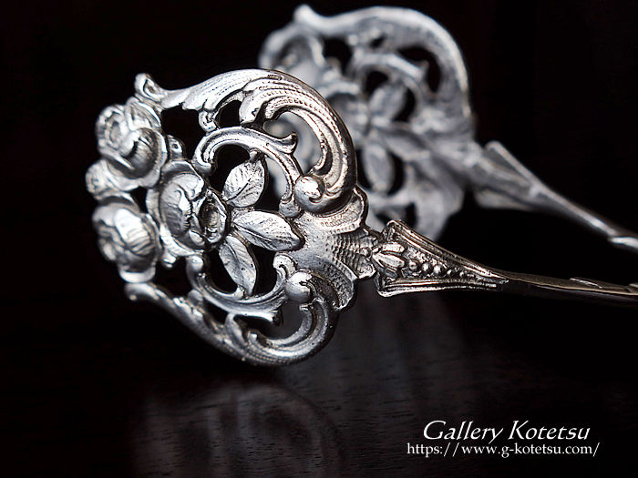 antique silver cake tong AeB[NVo[@P[LgO
