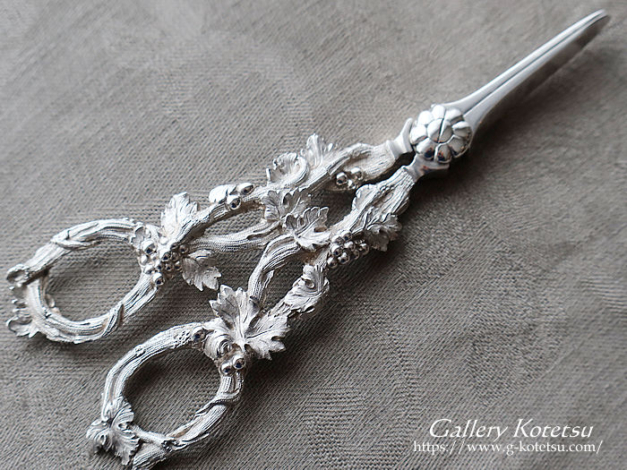 antique silver grape scissors AeB[NVo[@O[vVU[Y