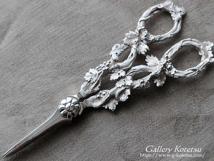 antique silver grape scissors AeB[NVo[@O[vVU[Y