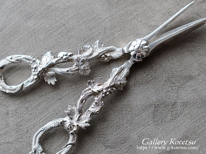 antique silver grape scissors AeB[NVo[@O[vVU[Y