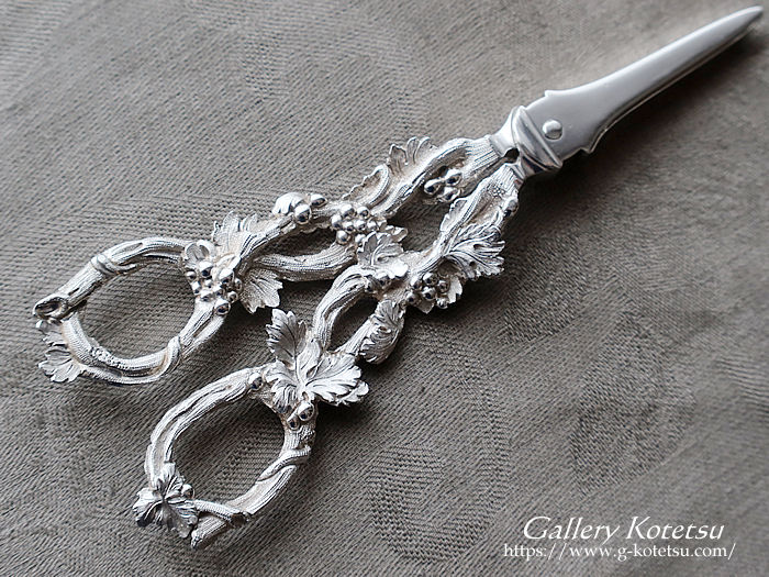 antique silver grape scissors AeB[NVo[@O[vVU[Y