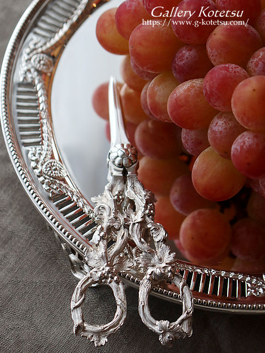 antique silver grape scissors AeB[NVo[@O[vVU[Y