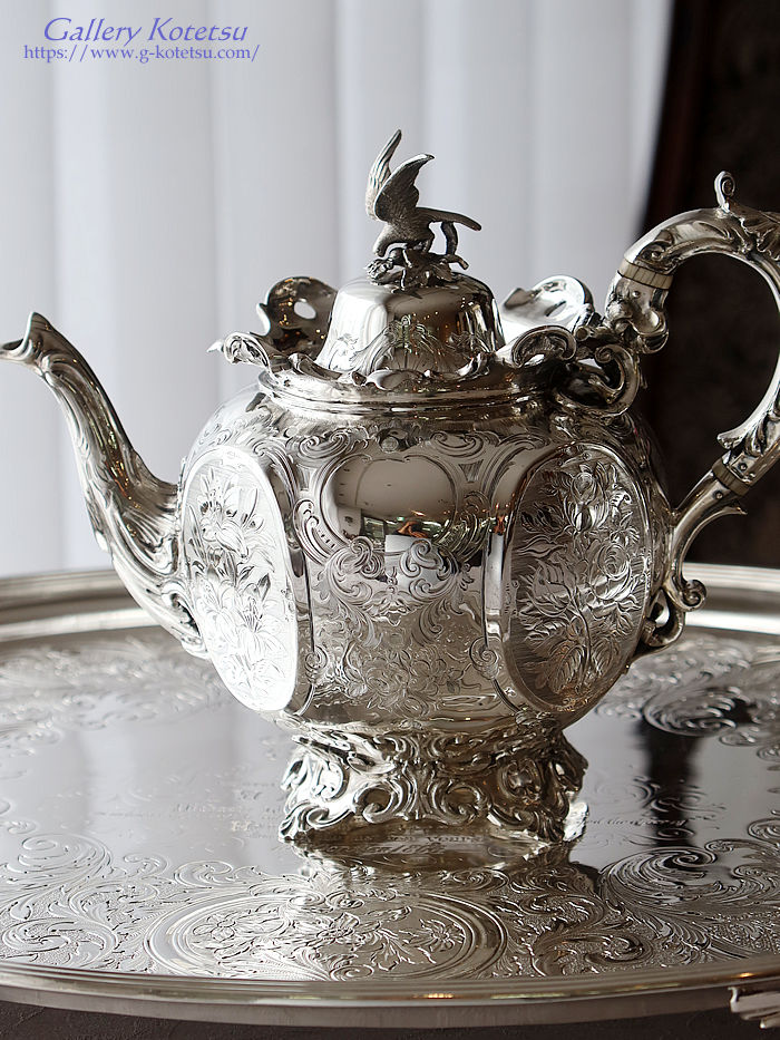 antique silver tea set AeB[NVo[@eB[Zbg