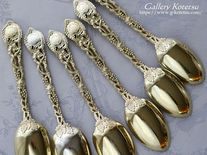antique silver spoon AeB[NVo[@Xv[