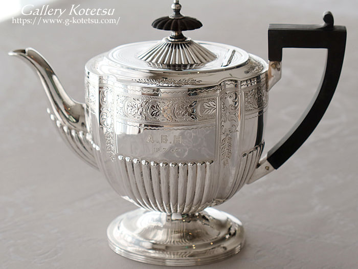 antique silver tea set AeB[NVo[@eB[Zbg