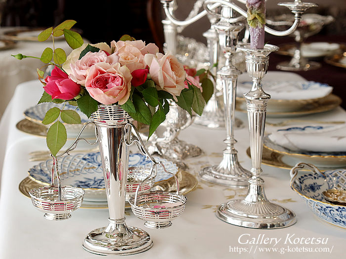 �A���e�B�[�N�V���o�[�@�C�p�[�� antique silver epergne