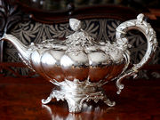 AeB[NVo[eB[Zbg antique silver teaset