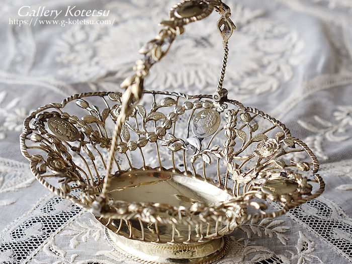 �A���e�B�[�N�V���o�[�@�R���|�[�g antique silver compote