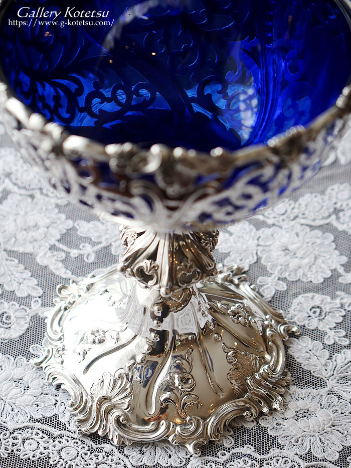 AeB[NVo[@R|[g antique silver compote