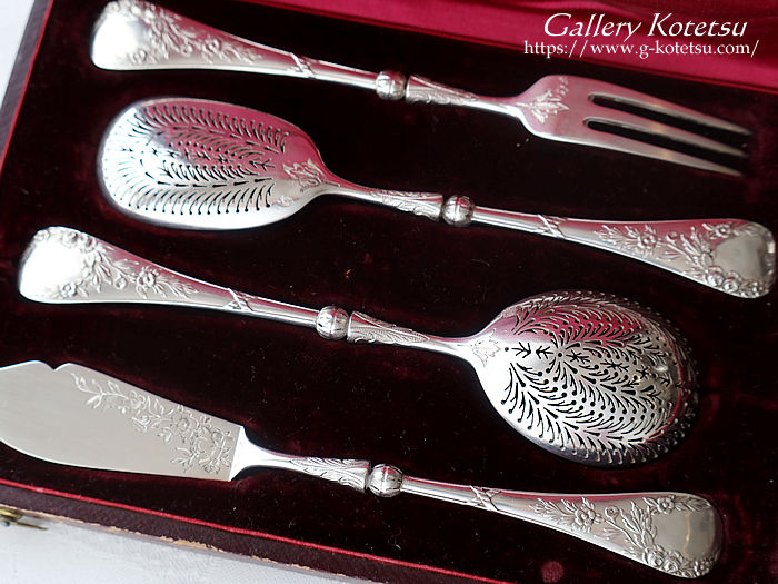 英国銀器 sterling siver antique silver spoon アンティークシルバー