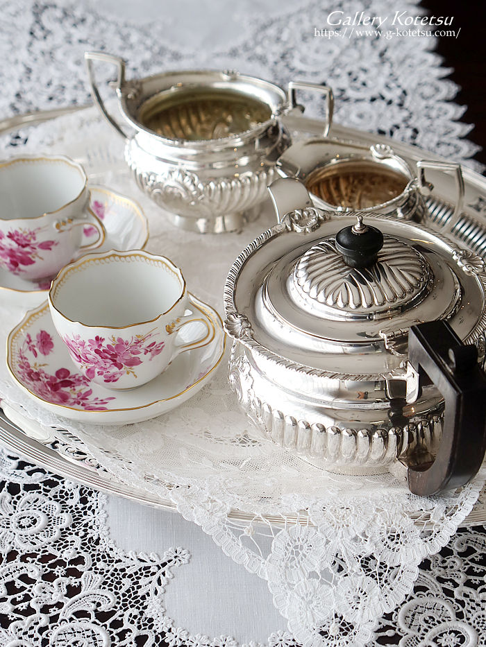 AeB[NVo[@eB[Zbg antique silver tea set