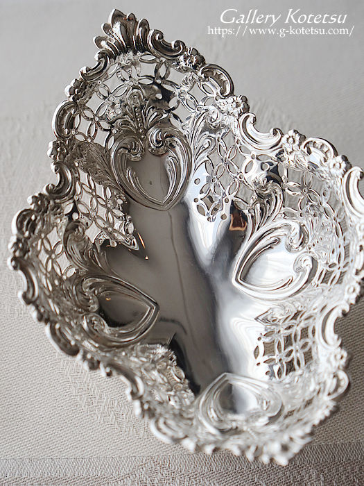 AeB[NVo[@R|[g antique silver compote