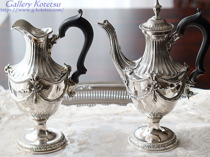 antique silver tea pot AeB[NVo[@eB[|bg