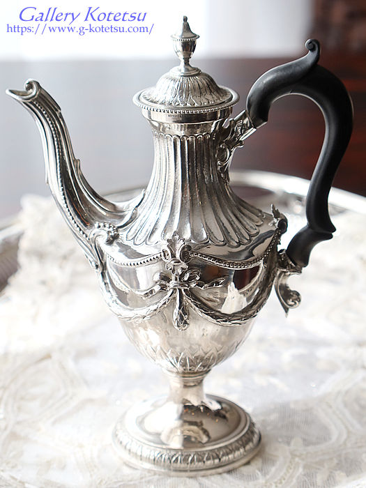 antique silver tea pot AeB[NVo[@eB[|bg