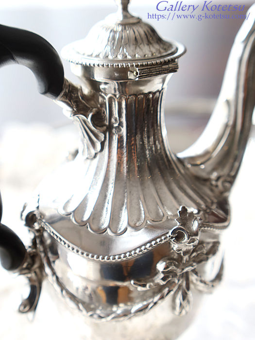 antique silver tea pot AeB[NVo[@eB[|bg
