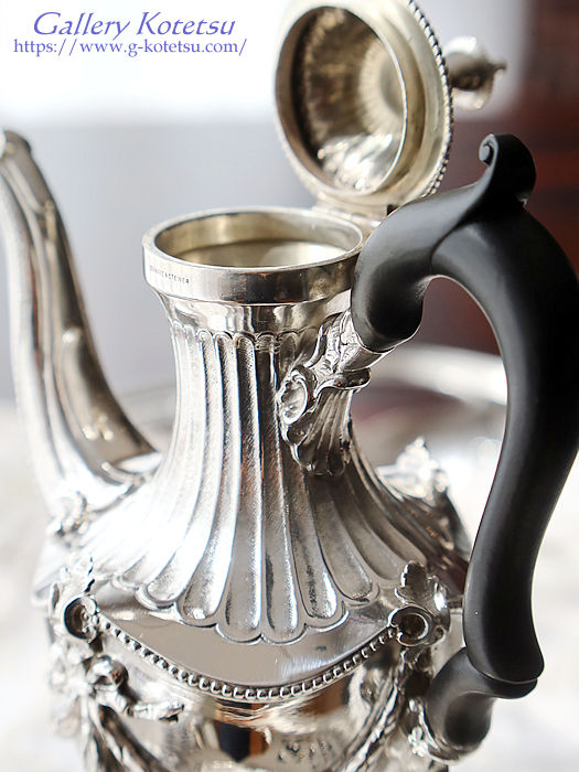 antique silver tea pot AeB[NVo[@eB[|bg