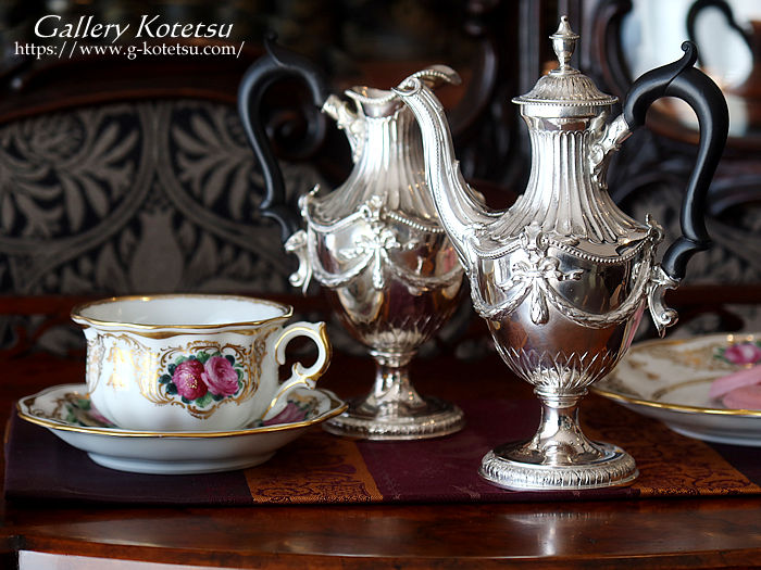 antique silver tea pot AeB[NVo[@eB[|bg
