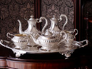 AeB[NVo[eB[Zbg antique silver teaset