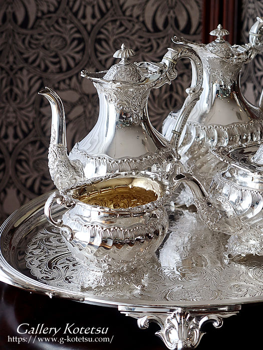 AeB[NVo[@eB[Zbg antique silver tea set