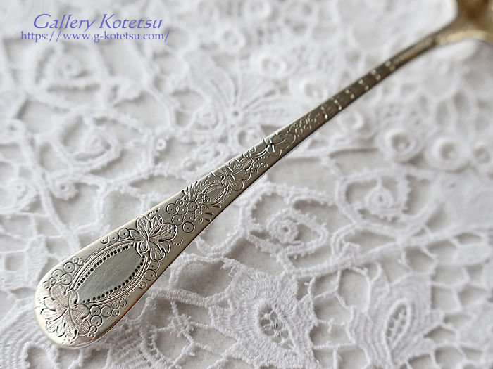 p sterling siver AeB[NVo[@Xv[ antique silver spoon