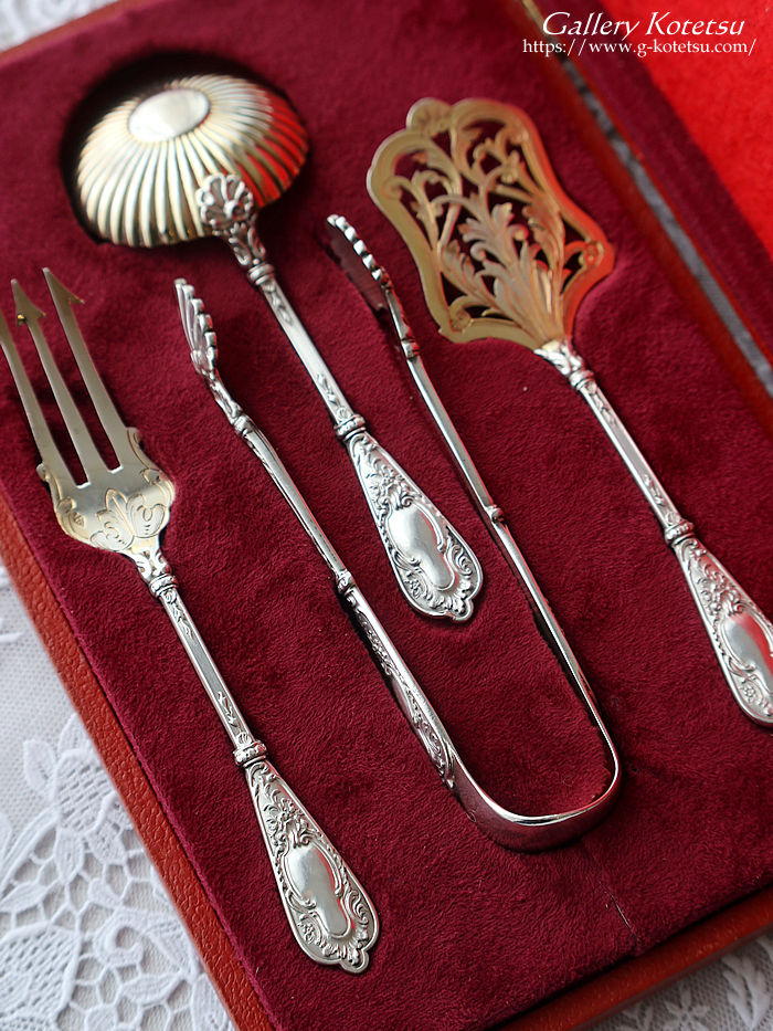 アンティークシルバー　antique silver french silver
