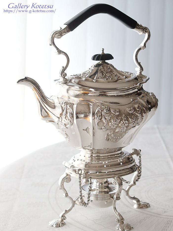 �e�B�[�P�g���@�A���e�B�[�N�V���o�[ tea kettle antique silver